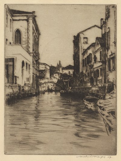 Lucianos bro, Canal Grande af Mortimer Menpes