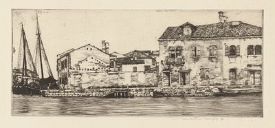 Giudecca af Mortimer Menpes