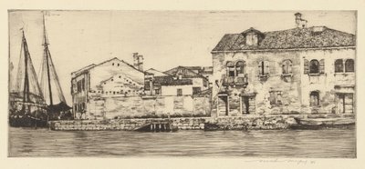 Giudecca, Venedig af Mortimer Menpes