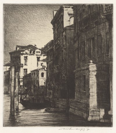 Sen eftermiddag, Venedig af Mortimer Menpes