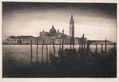 San Giorgio Maggiore af Mortimer Menpes
