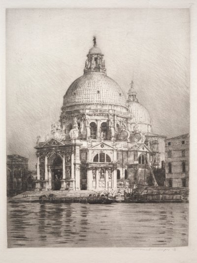 Santa Maria Della Salut #1 af Mortimer Menpes