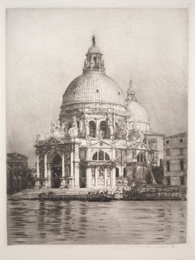 Santa Maria Della Salut #1, 1910. af Mortimer Menpes
