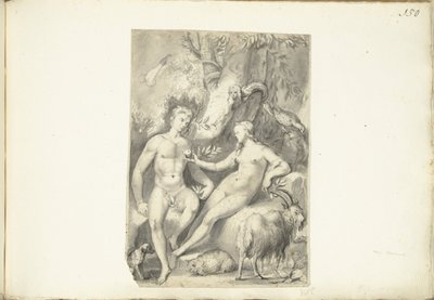 Adam og Eva af Moses Ter Borch