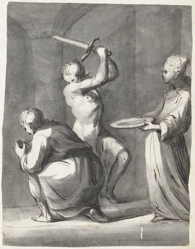 Halshugning af Johannes Døberen af Moses Ter Borch