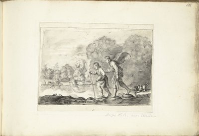 Tobias i Angel af Moses Ter Borch