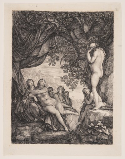 Diana og Callisto af Moses van Uyttenbroeck
