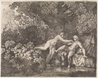 Salmacis og Hermafroditus af Moyses van Wtenbrouck
