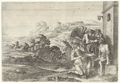 Tobias helbreder sin fars blindhed Historien om Tobias (serietitel) af Moyses van Wtenbrouck