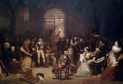 The Call for the Last Victims of the Terror, 7-9 Thermidor, år 2 25-27 juli 1794 af Muller