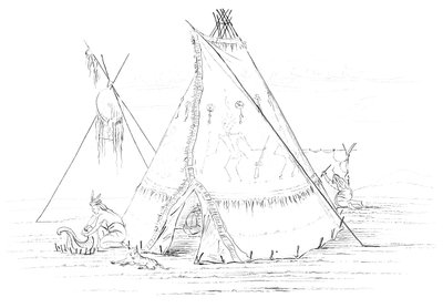 Tipi, 1841. af Myers and Co