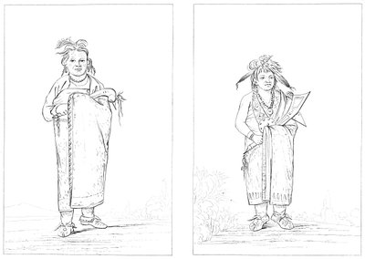 Winnebagoes, 1841. af Myers and Co