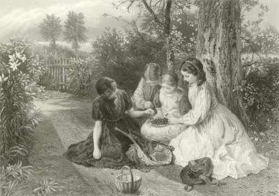 En fest af kirsebær af Myles Birket Foster