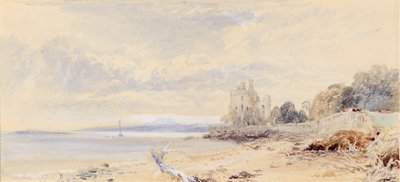 Barnbogle Castle, Firth of Forth af Myles Birket Foster