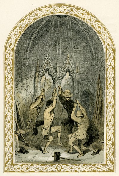 Klokkere - illustration af Birket Foster af Myles Birket Foster