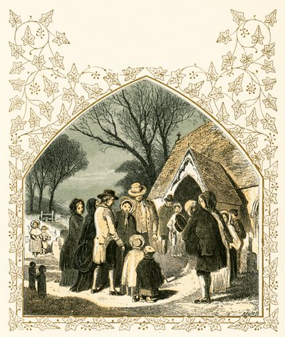 Julemorgen af Myles Birket Foster