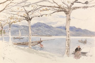 Lago Maggiore, Italien af Myles Birket Foster