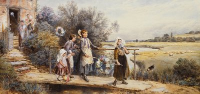 1. maj-guirlander, af Myles Birket Foster