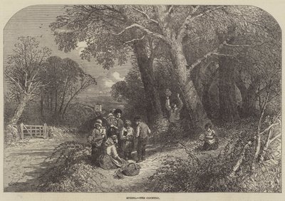 Forår, landet af Myles Birket Foster