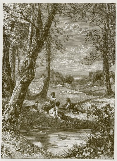 Lovprisningen af en Landsmands Liv af Myles Birket Foster