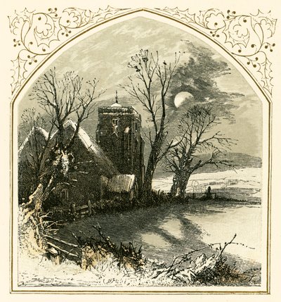 Det gamle års død af Myles Birket Foster