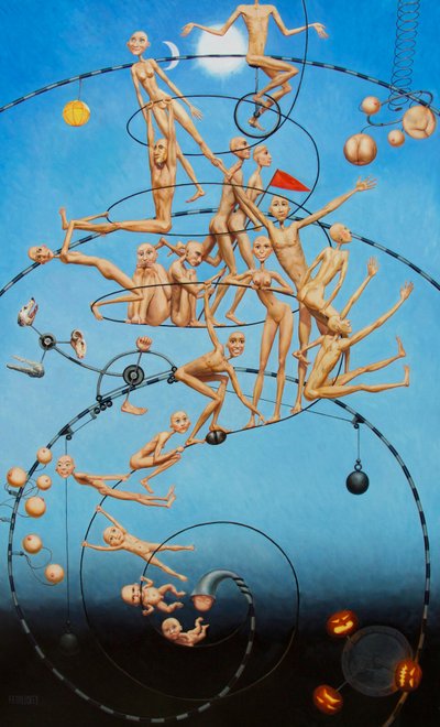 Livets spiralformede rejse af Myriam Feuilloley