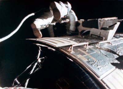 Alfred M. Worden f1932 under Apollo 15-månemissionen, 1971. af NASA Images