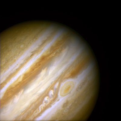 En gammel storm i den jovianske atmosfære, 1999. af NASA Images