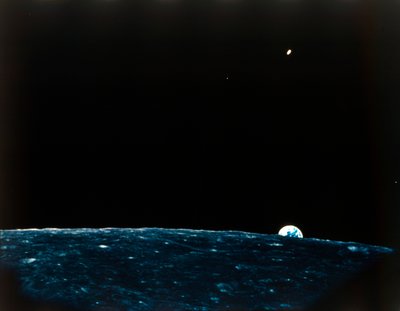 Jorden fra Månen. af NASA Images
