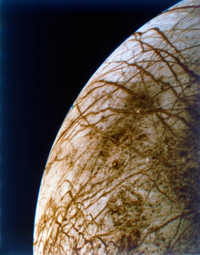 Europa fra Voyager 2, 9. juli 1979. af NASA Images