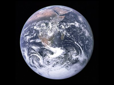 Den blå marmor - Jorden fra rummet, 7. december 1972. af NASA Images