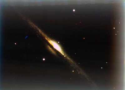 Nålegalaksen i Coma Berenices. af NASA Images