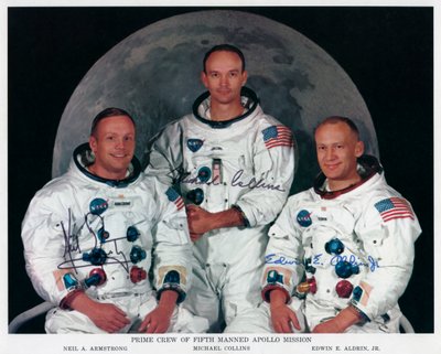 Besætningen på Apollo 11, 1969. af NASA Images
