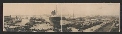 Lusitania ved slutningen af rekordrejsen af N.W. Penfield