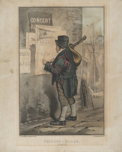Udad bundet af Nathaniel Currier