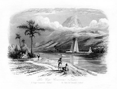 Cape Comorin, Indien, c1840 af N. Remond