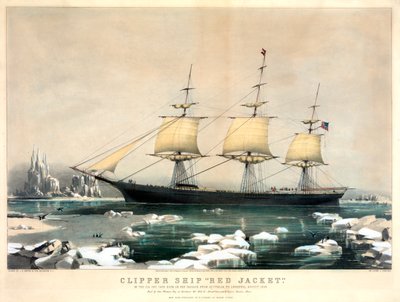 Clipper Ship Red Jacket fra Currier & Ives af Currier and Ives