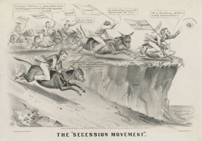"løsrivelsesbevægelsen" af Currier and Ives