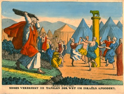 Moses og israelitternes afgudsdyrkelse. af N v d Linden