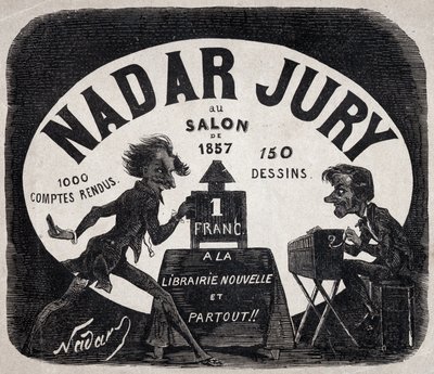 Album "Nadar jury i 1857 salonen" af Nadar