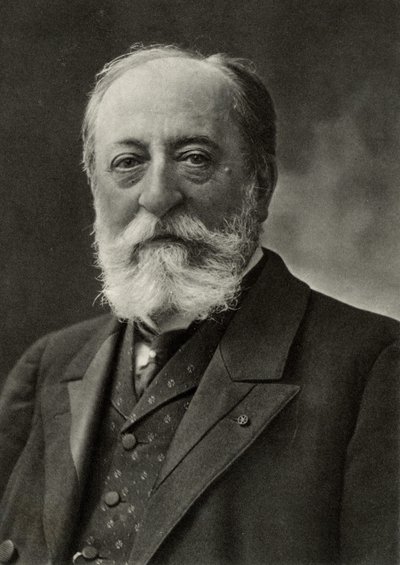 Camille Saint-Saens (1835-1921) af Nadar