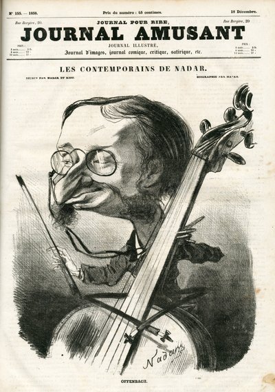 Forside til "" The Fun Journal"" af Nadar
