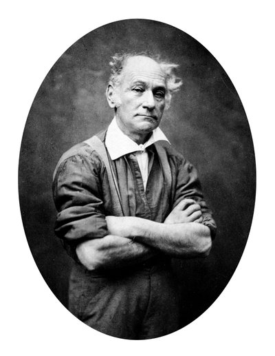 Den franske skuespiller Kopp, fotograferet af Nadar, ca. 1855-1858 af Nadar