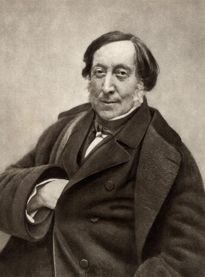 Gioachino (Antonio) Rossini (1792-1868) af Nadar
