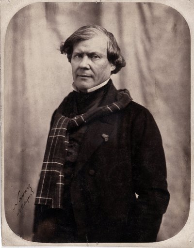 Portræt af Paul Lacroix sagde P.L. Jacob bibliofil (1806-1884) af Nadar