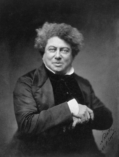 Alexander Dumas far (1802-1870) af Nadar