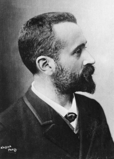 Alphonse Bertillon, fransk politibetjent, c1880 af Nadar