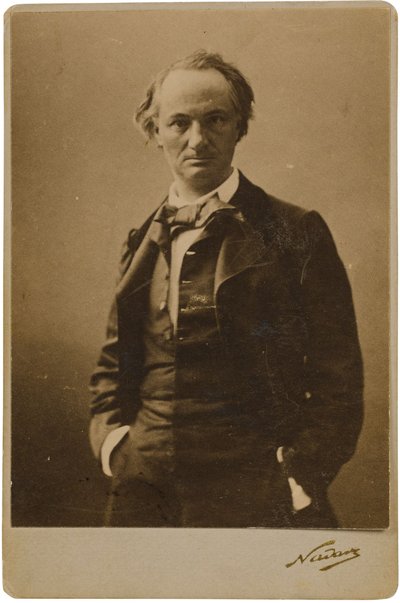 Charles Baudelaire 1821-1867 af Nadar