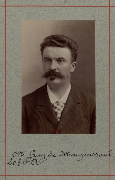 Guy de Maupassant - foto af Nadar af Nadar