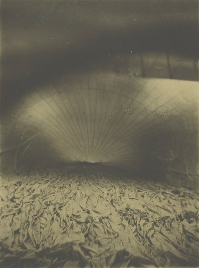 Interiør af Le Géant Inflating, 1863. af Nadar
